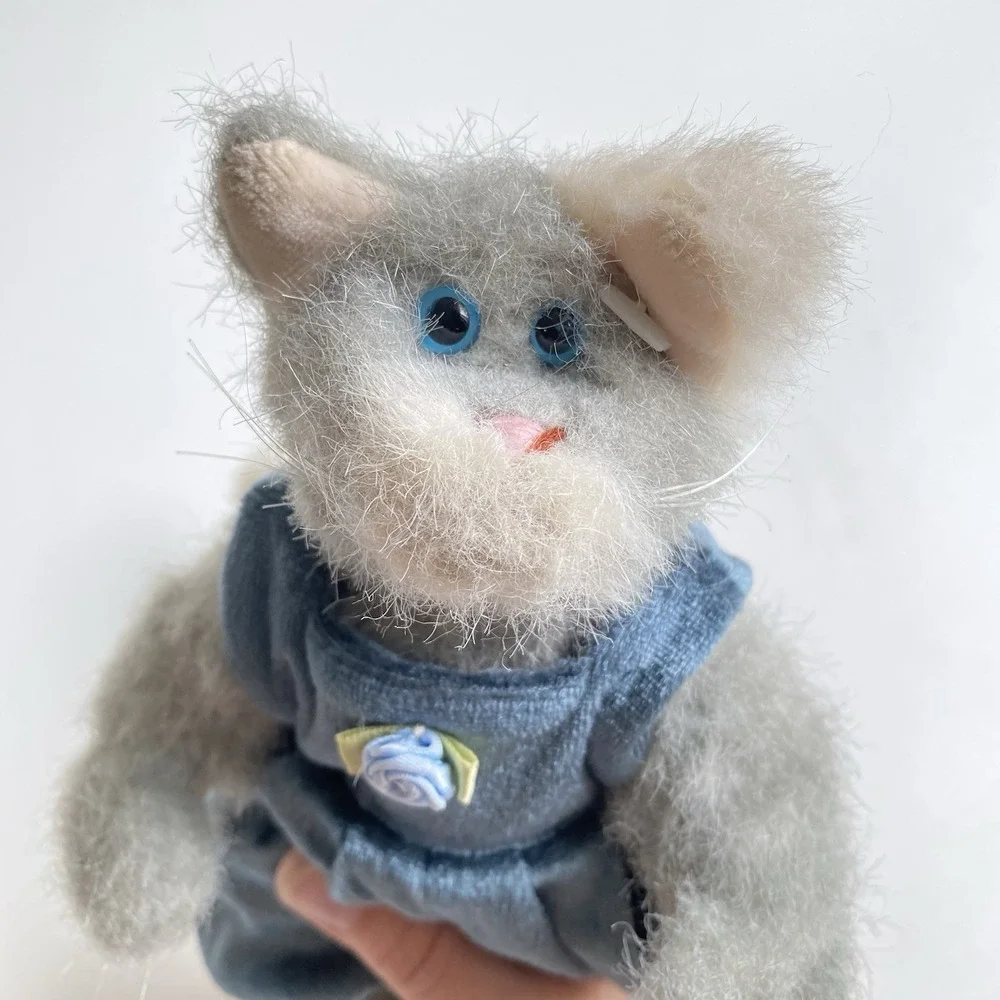 Vintage 1993 TY The Attic Treasures Collection‎ Whiskers The Cat